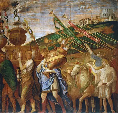 Triumphs of Caesar Andrea Mantegna